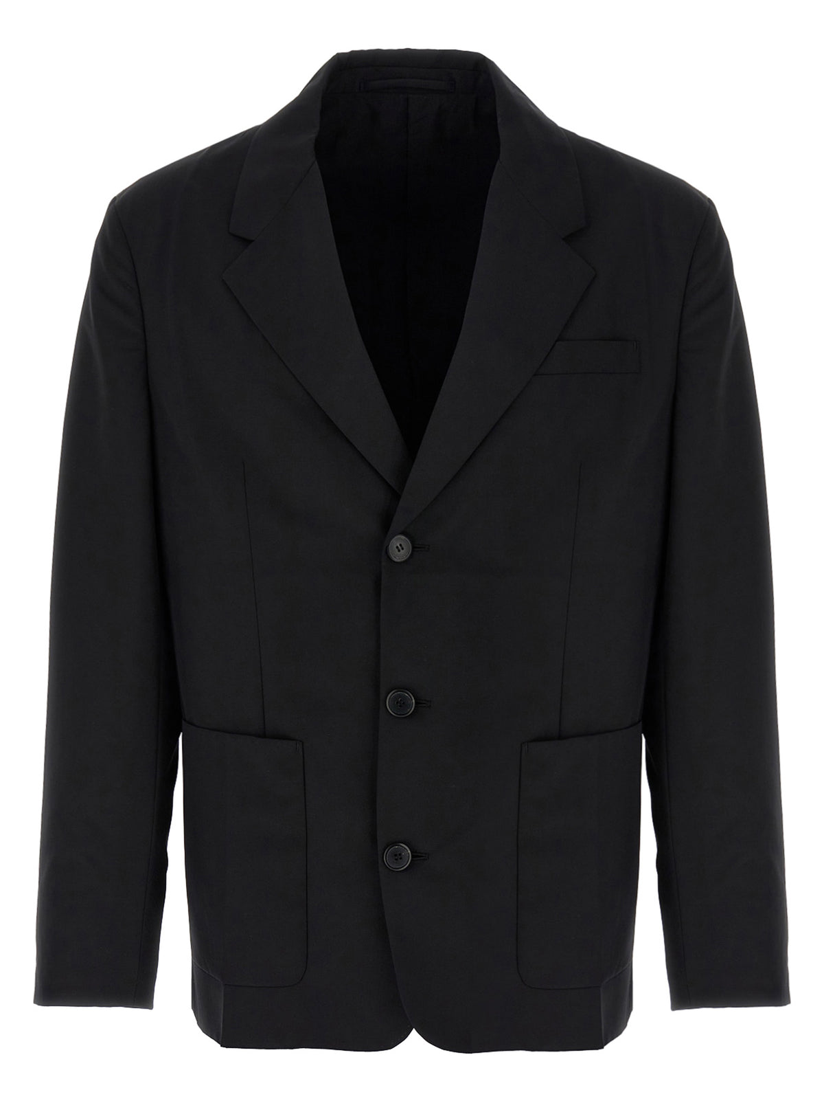 Black Virgin Wool Blazer