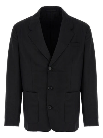 Black Virgin Wool Blazer