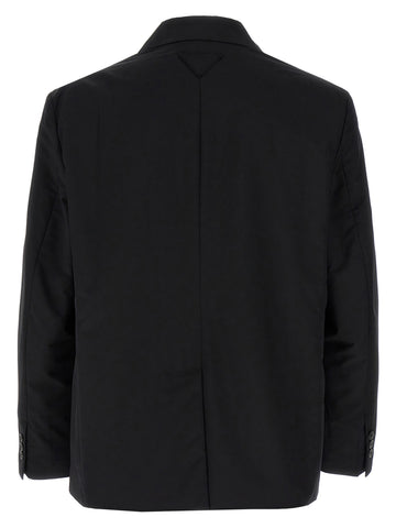 Black Virgin Wool Blazer