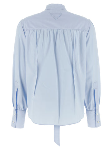 Blue Cotton Blouse