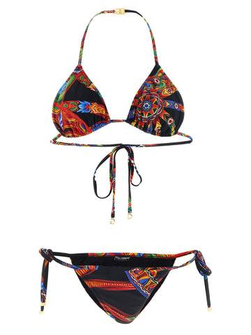 Multicolor Polyamide Bikini
