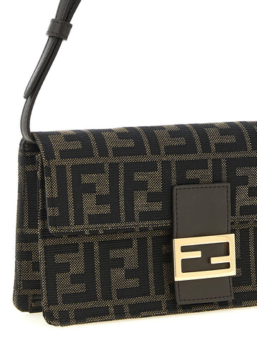 Brown Polyester Cardholder