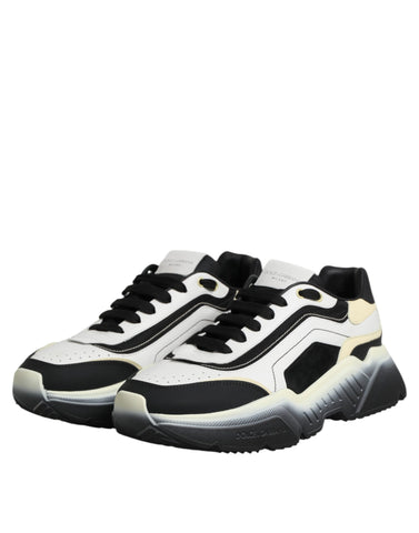 White Black Daymaster Two Tone Sneaker Shoes
