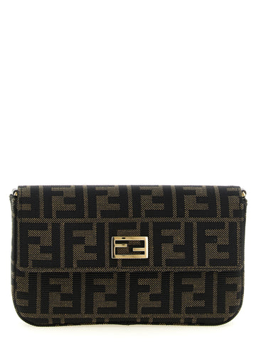 Brown Polyester Cardholder