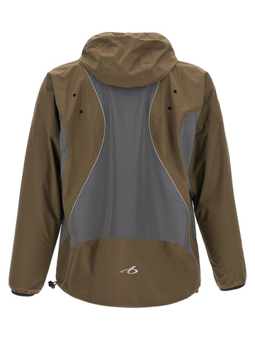 Gray Polyester Parka