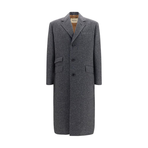 Gray Wool Oves Aries Coat