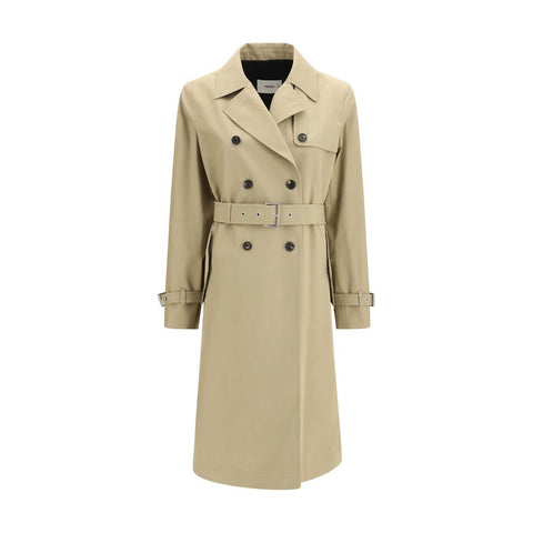 Beige Cotton Coat