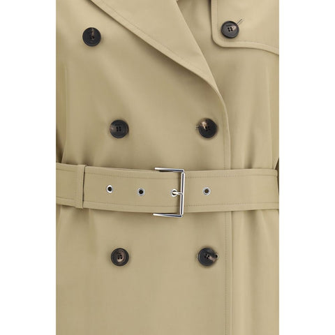 Beige Cotton Coat