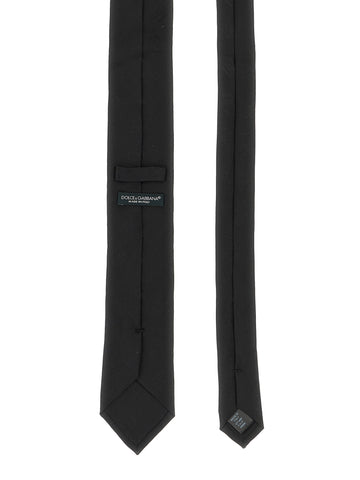 Black Silk Tie
