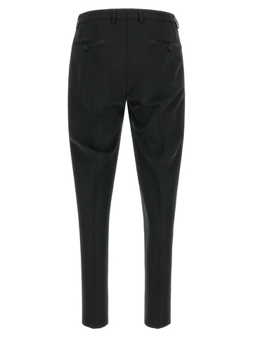 Black Virgin Wool Two-Piece Suit