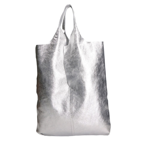 Jag Couture London New York Gave Lux GLX220535823FBG-L001_ARGENTO luxury handbag with silver hardware and sleek design.