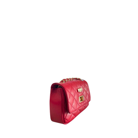 Baldinini Trend SC1418_LUCCA_RossoRed luxury red leather shoes with sleek design by Jag Couture London New York