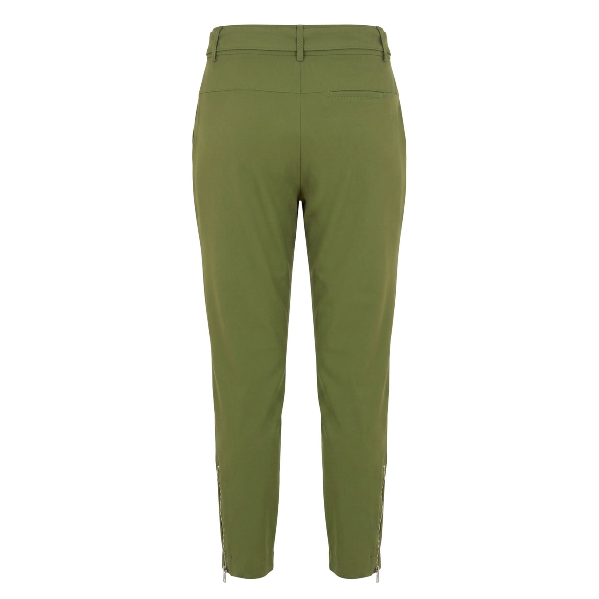 Trussardi Jeans 56P001231T000698_G260Military featuring classic denim fabric and detailed stitching, displayed on a hanger.