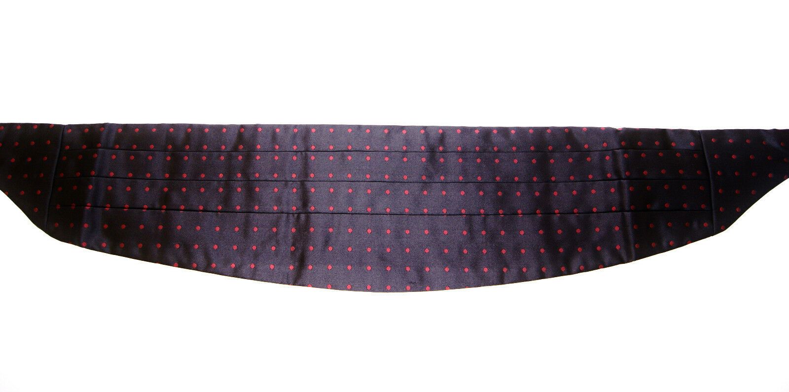 Black waist tuxedo cummerbund by Dolce & Gabbana, featuring smooth fabric and elegant design for formal evening wear.