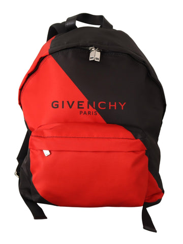 Red &amp; Black Nylon Urban Backpack