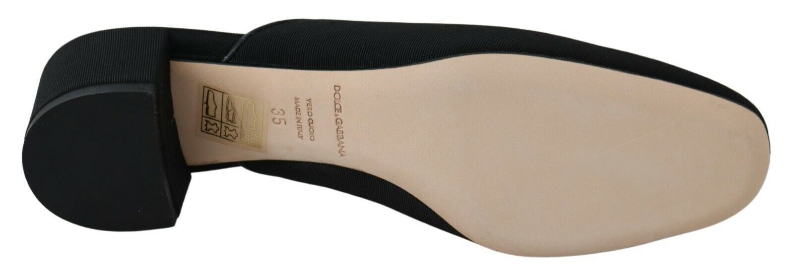 Black grosgrain slides sandals for women by Dolce & Gabbana featuring a sleek, minimalist design and comfortable slip-on style.