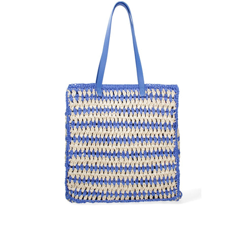Blue Viola Castellani VC220738323FBG handbag by Jag Couture London - New York, with detailed leather texture and elegant design.