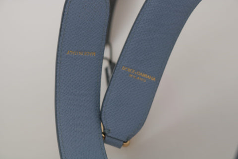 Blue Leather Handbag Accessory Shoulder Strap