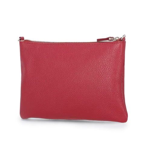 Jag Couture London-New York Coccinelle handbag with sleek leather design and gold-tone hardware, front view.