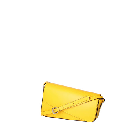 Jag Couture London - New York Roberta Rossi RR220722323FBG-L224 Giallo fashion handbag with yellow leather and gold accents