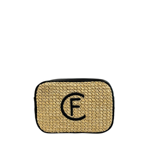 Cristinaeffe CF22702 beige handbag by Jag Couture London New York, featuring a sleek design and textured finish.