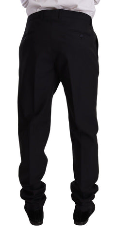 Blue GOLD Wool Single Breasted 2 Piece Suit