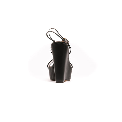 Jag Couture London PECP9A400 NeroBlack Péché Originel handbag with sleek black leather and minimalist design.