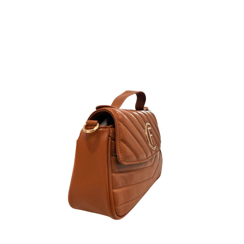 Cristinaeffe CF24FW026_CUOIO handbag by Jag Couture London - New York, featuring smooth leather in a sleek design.