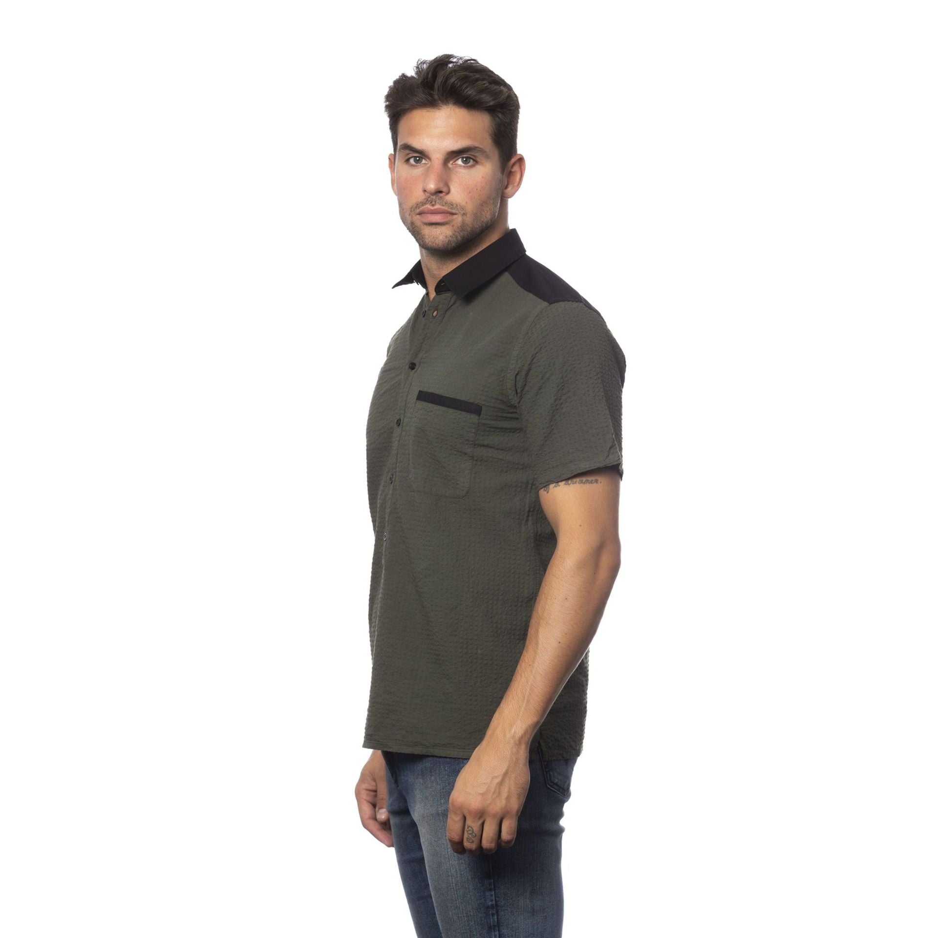 Verri CBC00103T0053_855VERDEMILITARE by Jag Couture London - New York, featuring a stylish green military-inspired design.