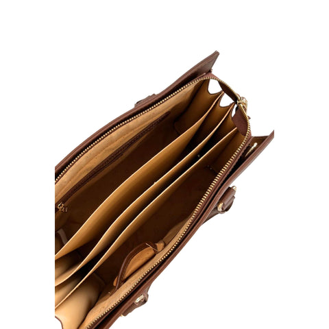 Cristinaeffe CF24FW022 Tortora handbag by Jag Couture London-New York, showing its elegant design and neutral color.