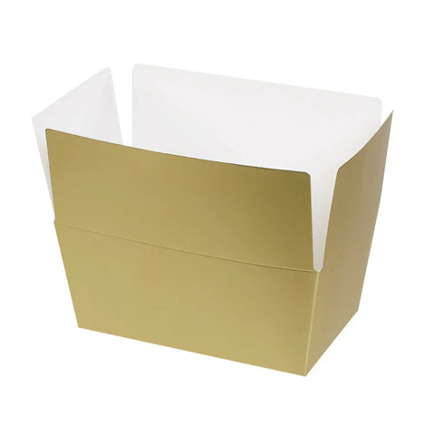 1kg matte gold ballotin box by Jag Couture London New York, elegant packaging for chocolates or gifts