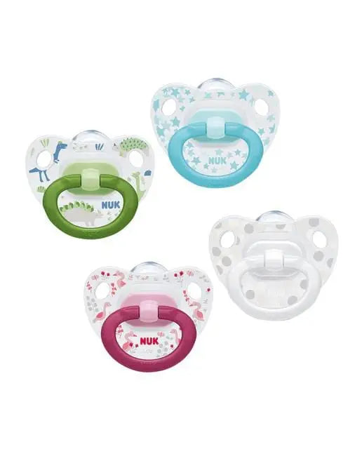 Jag Couture London - New York 2 Chupetes 0-6 Meses Silicona Nuk