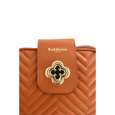 Leather Baldinini Trend L24BAS1 Siena in buff calfskin with detailed stitching and sleek design, showcasing high-quality craftsmanship.