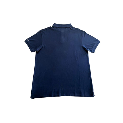 Navy Trussardi Beachwear TRU25MPL01 featuring stylish design, displayed on a plain background for a fashion-focused look.