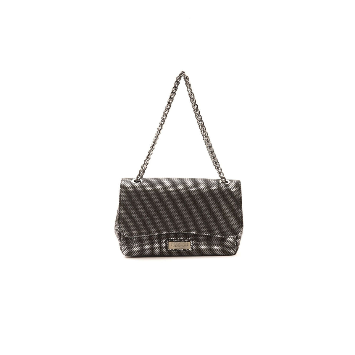 Jag Couture London - New York Pompei Donatella A1042SERENA grey fabric with intricate detailing, showcasing elegant craftsmanship.