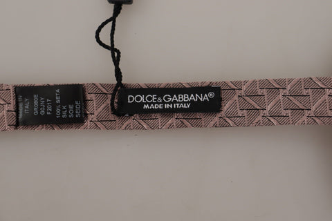 Brown Fantasy Print Adjustable Neck Papillon Bow Tie