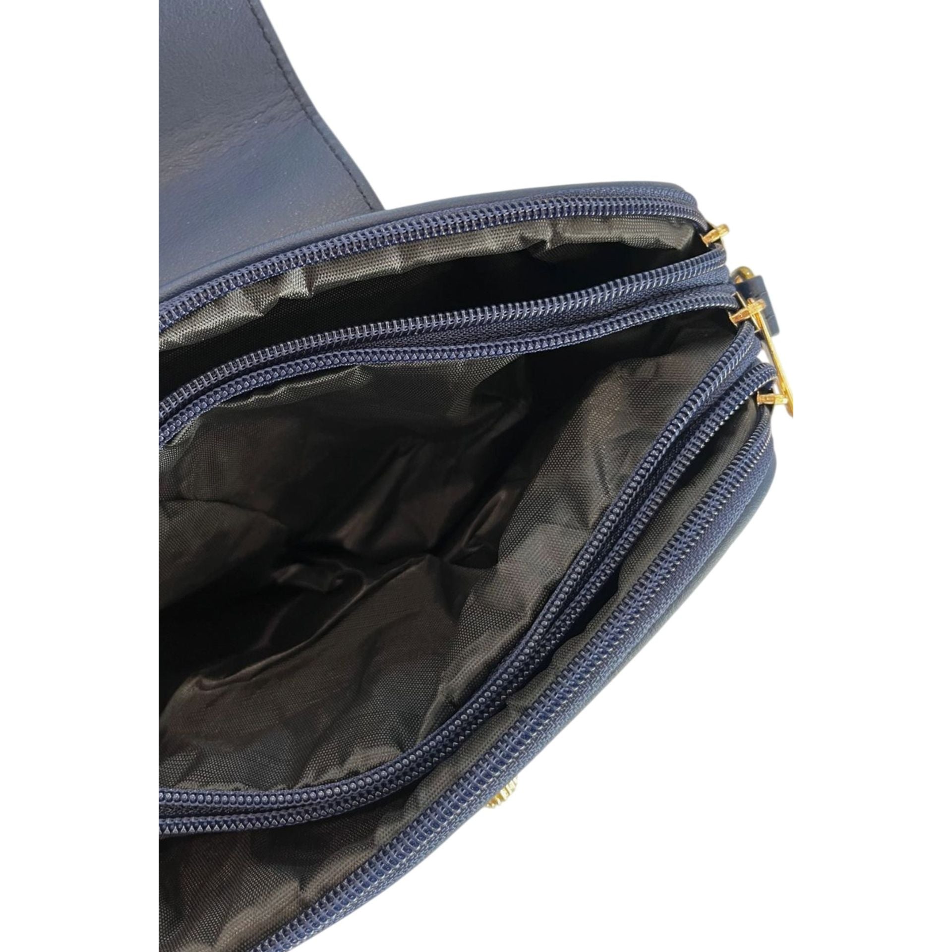 Baldinini Trend L24BAS1 Siena Blue Navy leather shoes with sleek design, displayed on a plain background.
