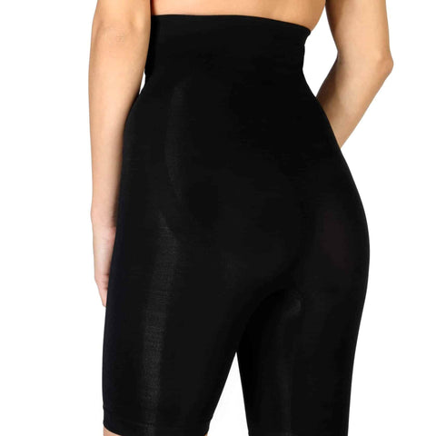 Black Bodyboo BB2070 bodysuit by Jag Couture London - New York, featuring sleek fabric and fitted design for a modern look.