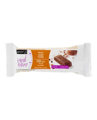 Two Siken Barrita Cookie Form 44g snack bars by Jag Couture London New York, showing the packaging and product details.