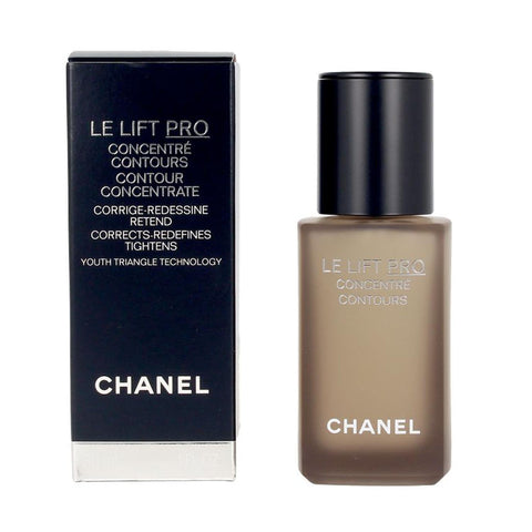 Chanel Le Lift Pro Concentré Contours 30ml serum bottle with sleek packaging and applicator tip.