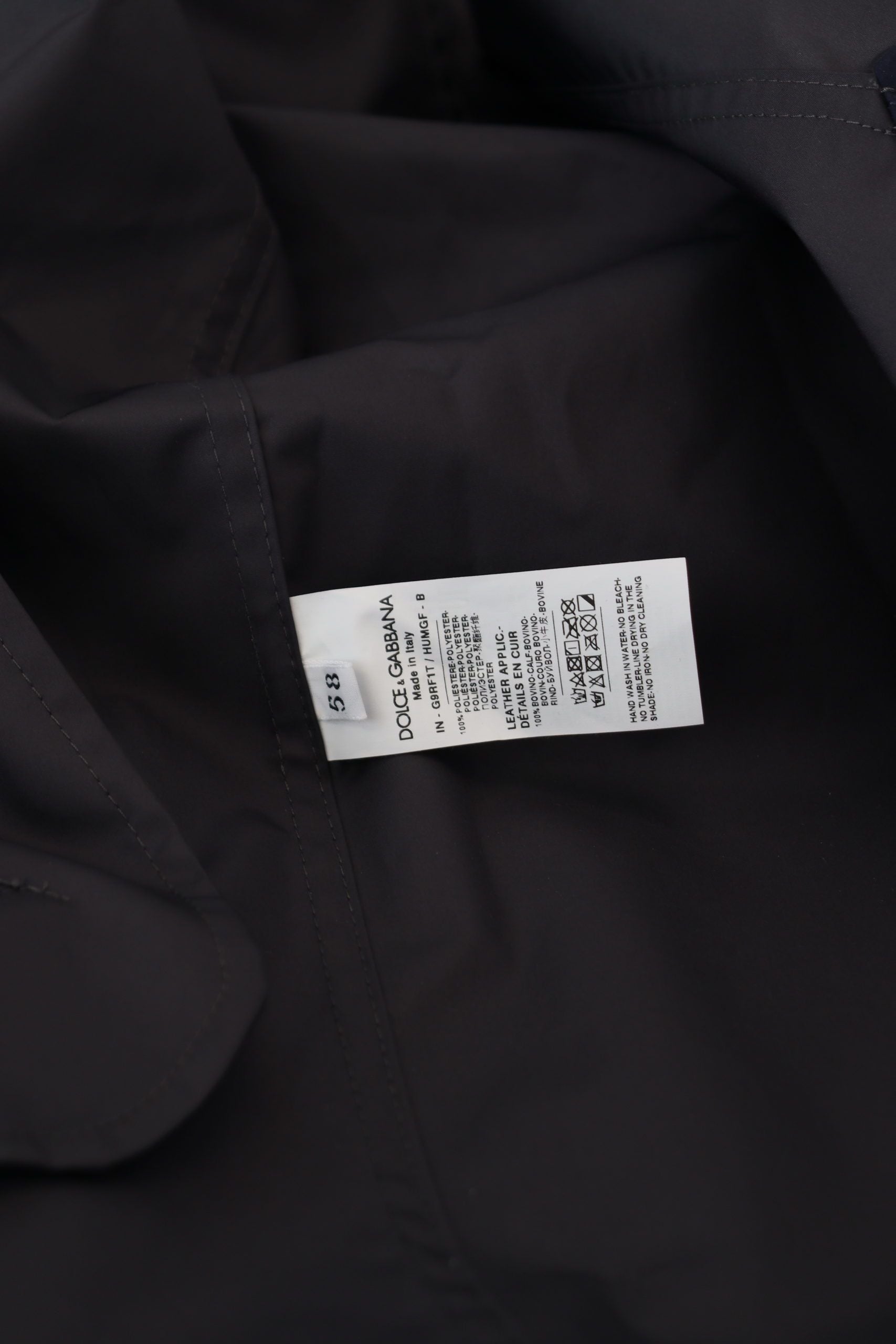 Blue Hooded Double Breasted Coat Jacket