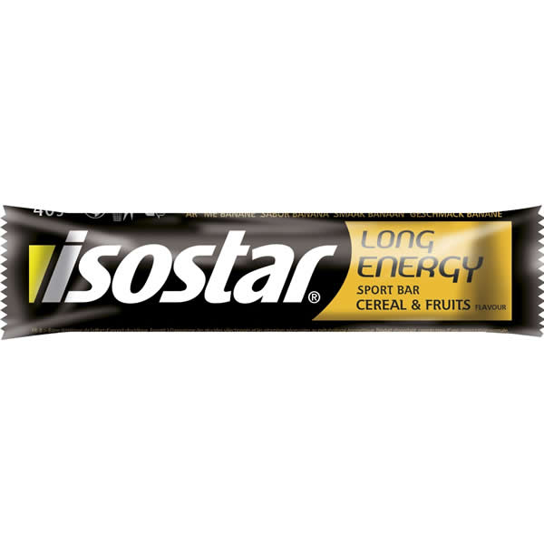 Isostar Bars Long Energy Cereal And Fruit Bar 40g Jag Couture London - New York