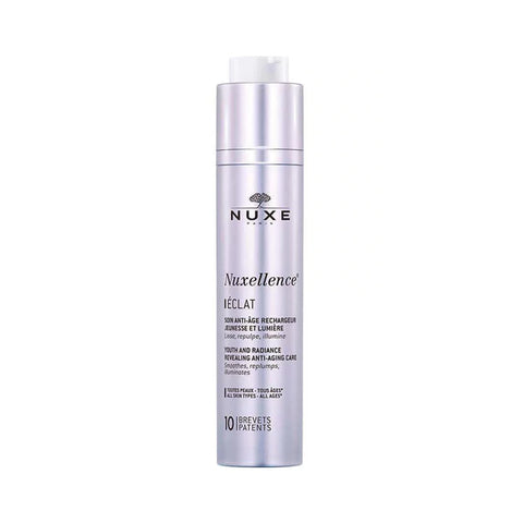 Nuxe Nuxellence Youth and Radiance anti-aging care in a 50ml jar, designed to reveal youthful, radiant skin.