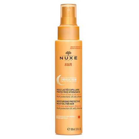 Jag Couture London Nuxe Sun Milky Oil for Hair, 100ml, with nourishing formula and lightweight texture, ideal for sun-exposed hair.