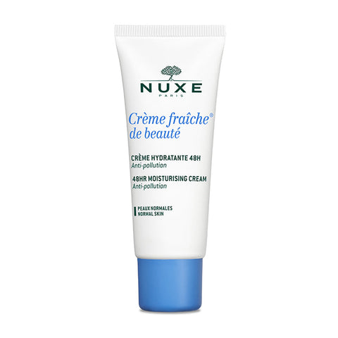 Nuxe Crème Fraîche De Beauté moisturizing cream for normal skin in a 30ml jar, designed for gentle hydration.