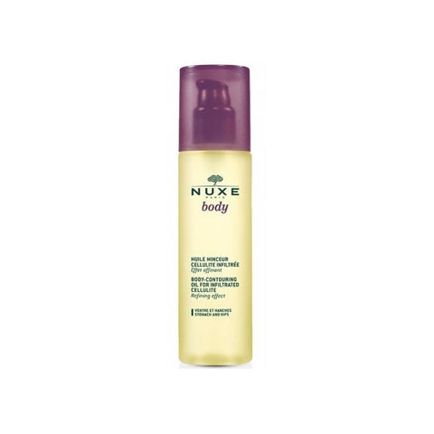 Jag Couture London Nuxe Body Contouring Oil for infiltrated cellulite, 100ml bottle with elegant packaging.