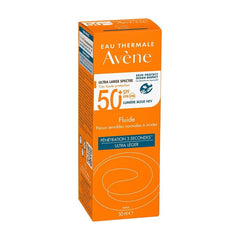 Avene Sunscreen Face Fluid Dry Touch Normal To Combination Skin Spf50+ 50ml Jag Couture London - New York