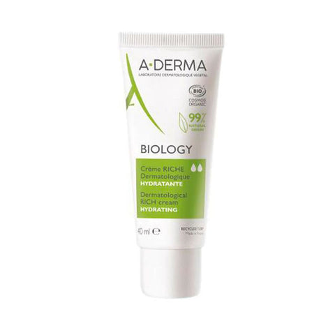 Jag Couture London New York Derma Biology Rich Moisturising Cream 40ml jar with creamy texture and elegant packaging.