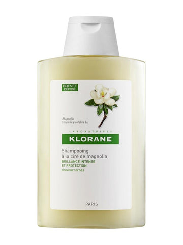 Klorane Intensive Shine Shampoo with Magnolia Wax protection, 200ml, for glossy, healthy hair, by Jag Couture London - New York.