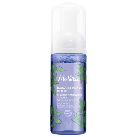 Melvita Bouquet Floral Detox Organic Gentle Cleansing Foam 150ml Jag Couture London - New York